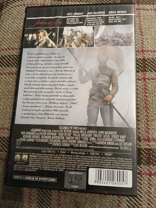 Joanna d'Arc VHS