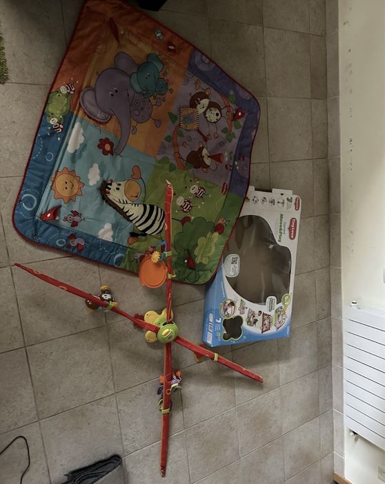 Tapete didático Ginásio bebé 5 em 1 Tiny Love