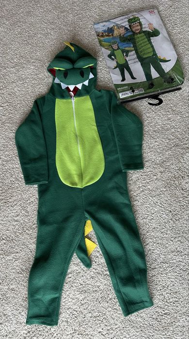 Fato de carnaval - dinossauro / dragão - 3/4 anos