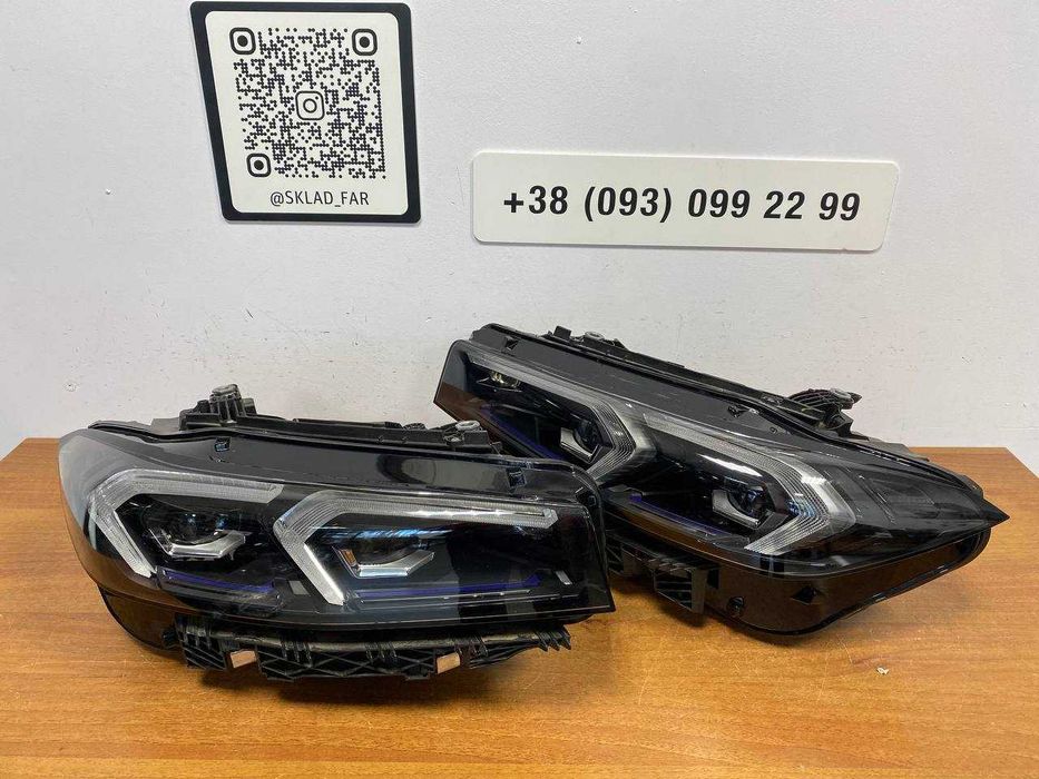 фара фари BMW G20 LCI Shadow Adaptive Led rest БМВ Г20 лед