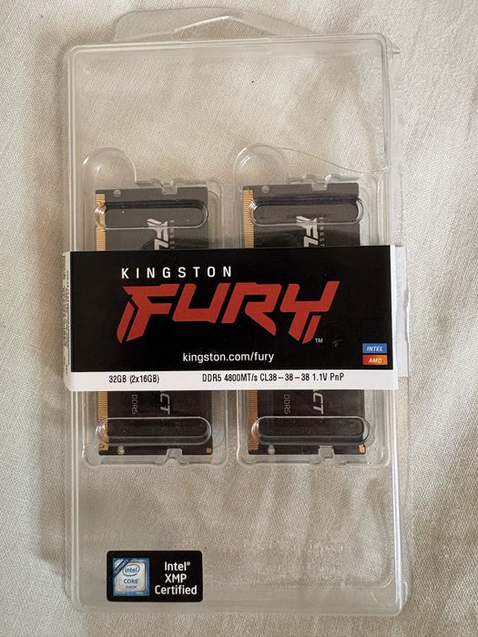 Używany RAM 2x16GB DDR5 Kingston Fury