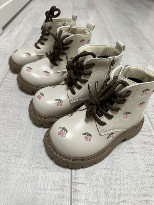 Чоботи демісезонні,ботинки для девочки,ботинки 27(16см)