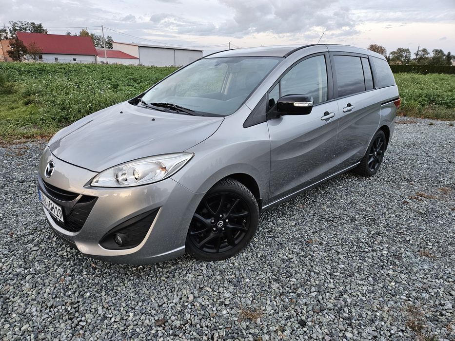 Mazda 5 II 1.8 115 KM Benzyna Bogata Wersja Wyposażenia* 7 osobowe** Hak* Okazja*