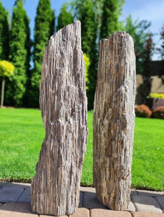 Szpilki gnejsowe głazy z kory pasiaste ozdobne 20-120 cm TONA dostawa