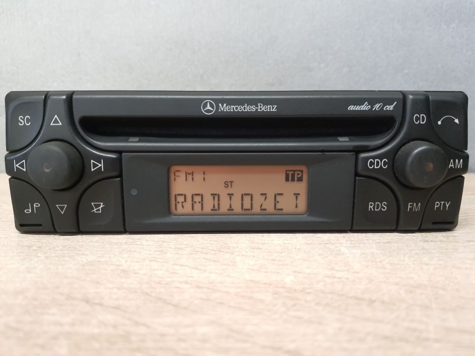 Radio samochodowe Mercedes-Benz Audio 10 CD ALPINE w202 w210 W190 Fabryczny odtwarzacz Dla Klasyka