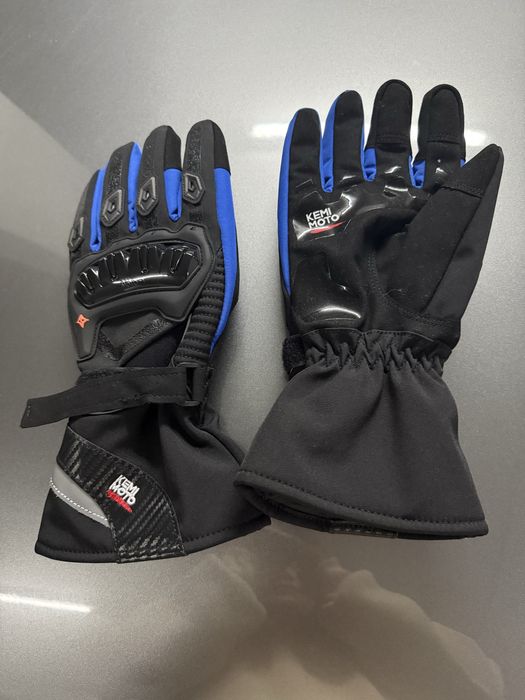 Luvas de moto quentinhas