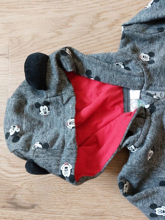 Zestaw dla chłopca pajacyk kombinezon Myszka Miki komplet Mrofi 68/74