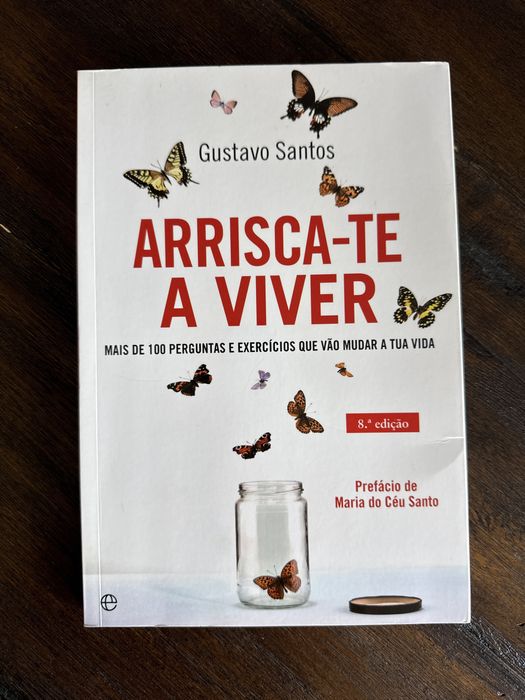 Livro Arrisca-te a viver - Gustavo Santos