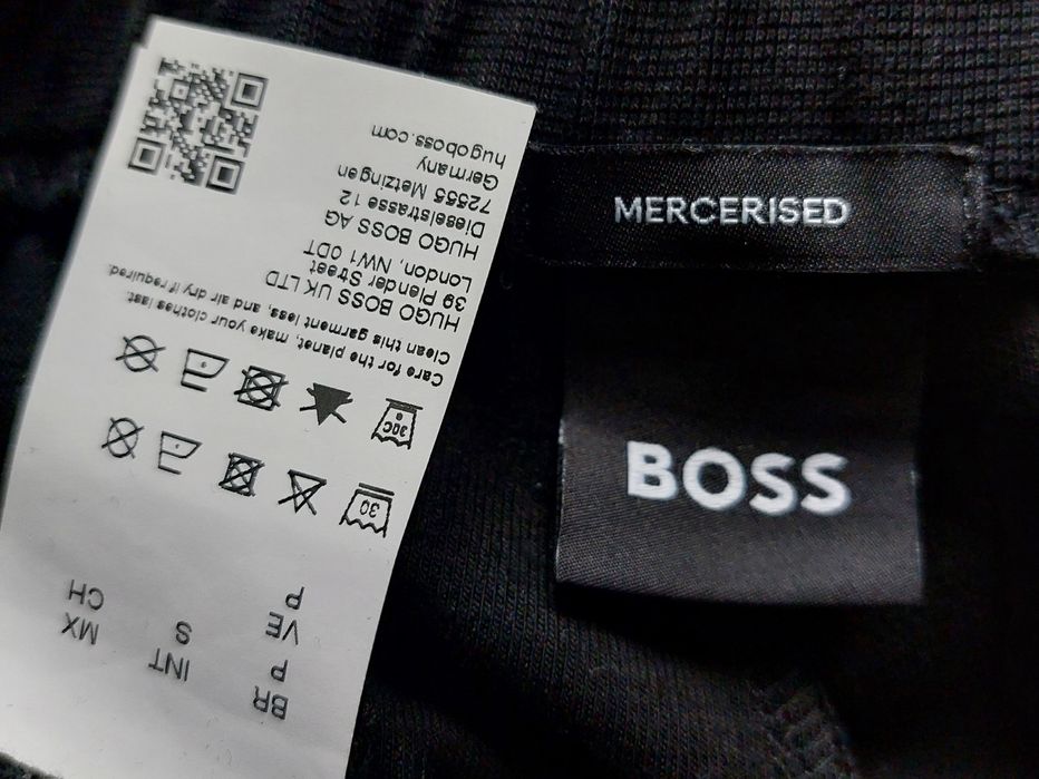 Hugo Boss nowy komplet dresowy męski solidny gruba bawełna r. L