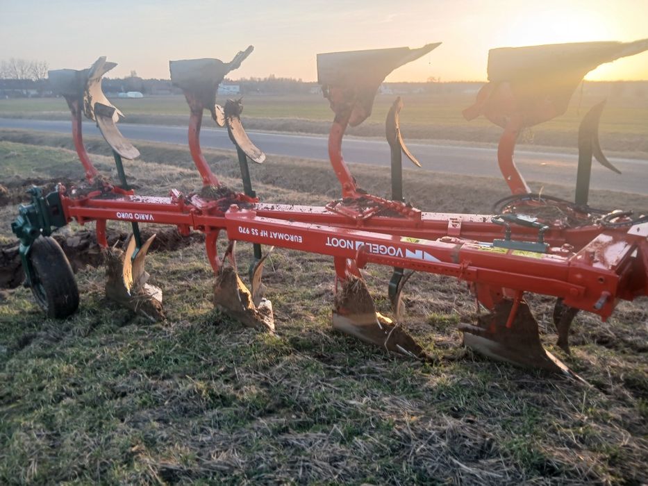 Pług obrotowy 4skiby VARIO 3+1 Vogel Noot SS 970 lemken kuhn kvernelan