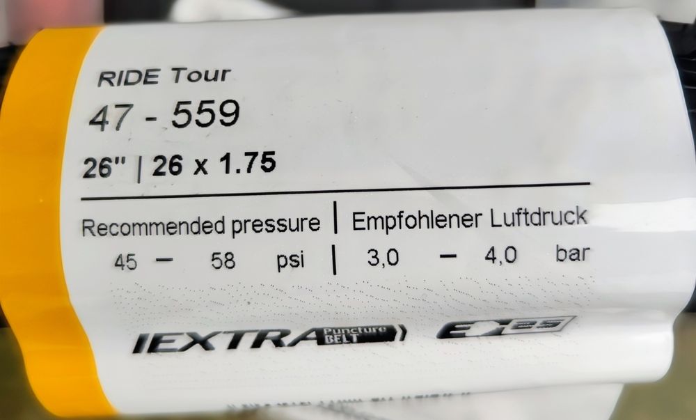 Pneus Continental Ride Tour 26 Polegadas