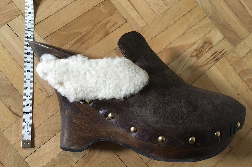 Chodaki skóra z futerkiem, Parisi 38
