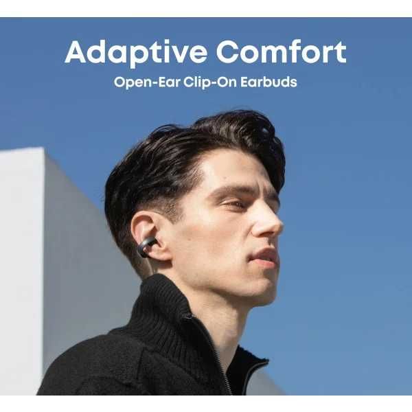 Навушники Anker SoundCore AeroClip Black (A3388G11)