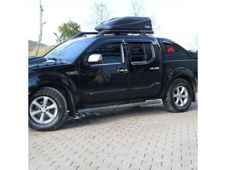 Молдинг на двери для Nissan Navara 2006-2015 гг. Omsa Line ABS-пластик (4 шт)