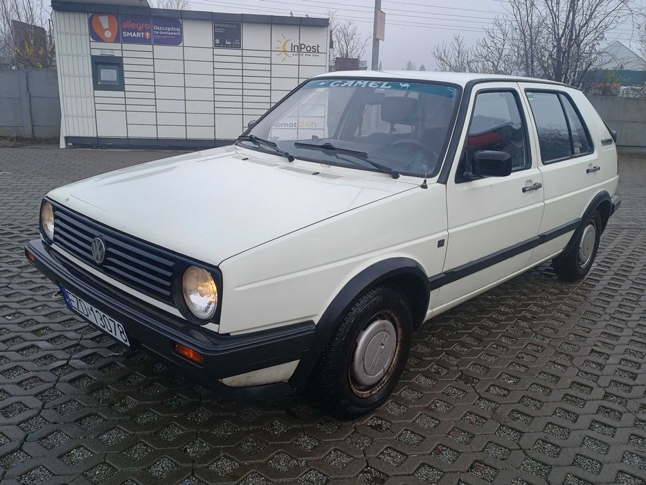 Vw Golf II 1,6D Automat oryginalny lakier 89r. Od nowości w rodzinie