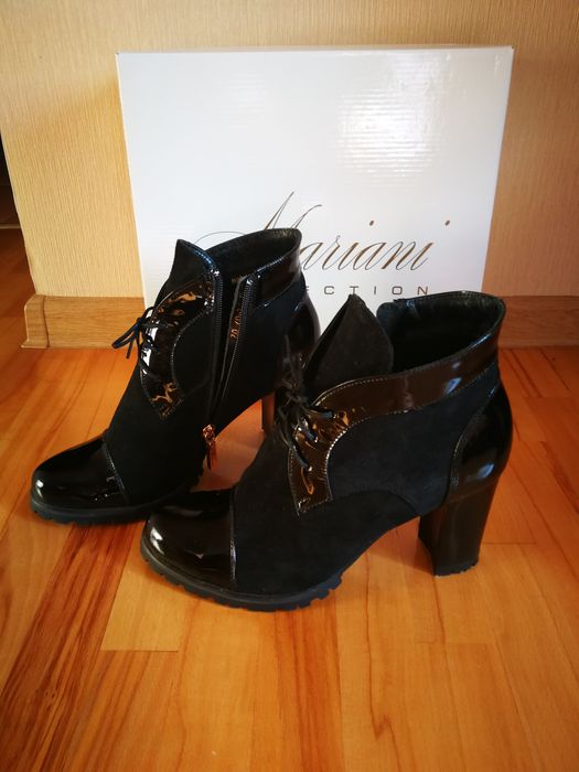 Нові ботінки, ботильйони шкіра 40р.