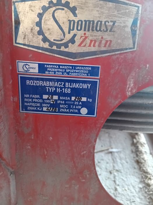 Mieszalnik + śrutownik.