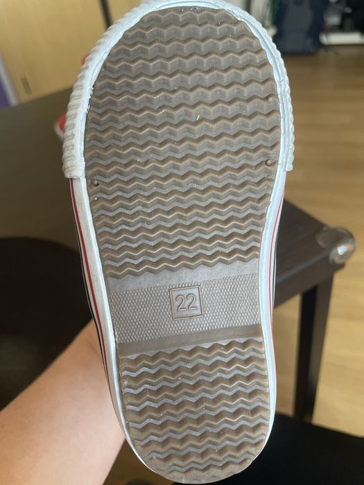 Чоботи гумові дитячі Reima Ankles 22р red