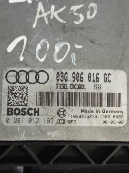 Sterownik silnika Audi A6 C6 2.0 TDI 03G906016GC Siedlce