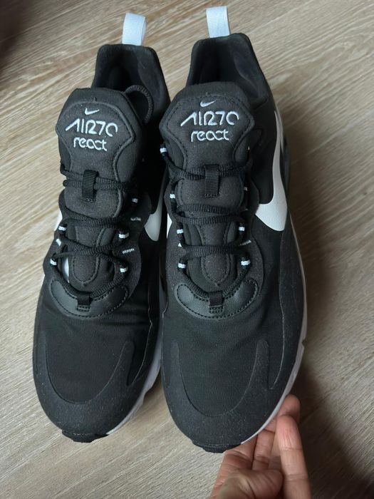 Sneakersy Air Max 270 React CI3899 02 Czarne r. 45