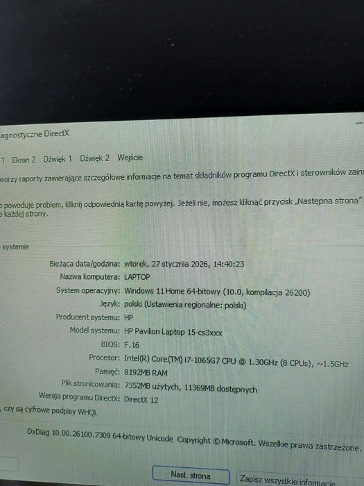 Laptop HP Pavilon
