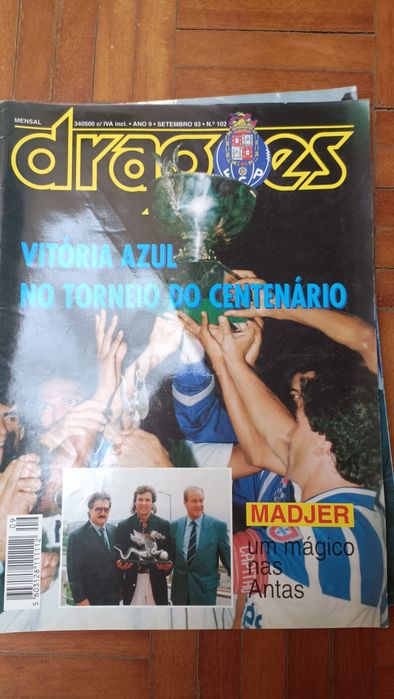 Revistas antigas Dragões 1993