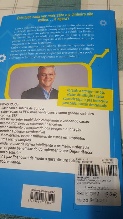 Livro contas poupança