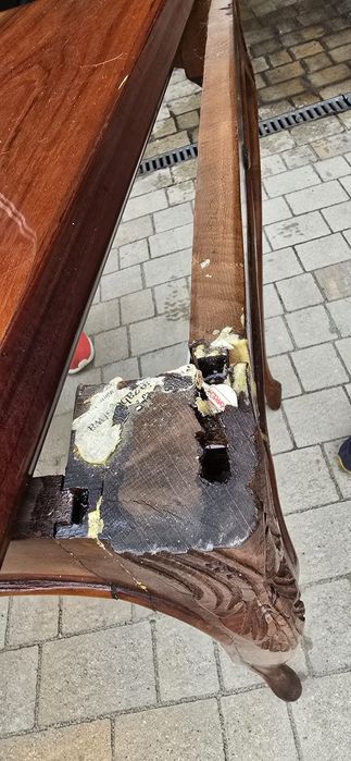 Zestaw ANTYCZNYCH RUMUŃSKICH mebli z lat 70