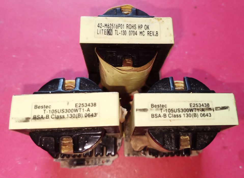 Лот 3 шт за 60 грн импульсный трансформатор