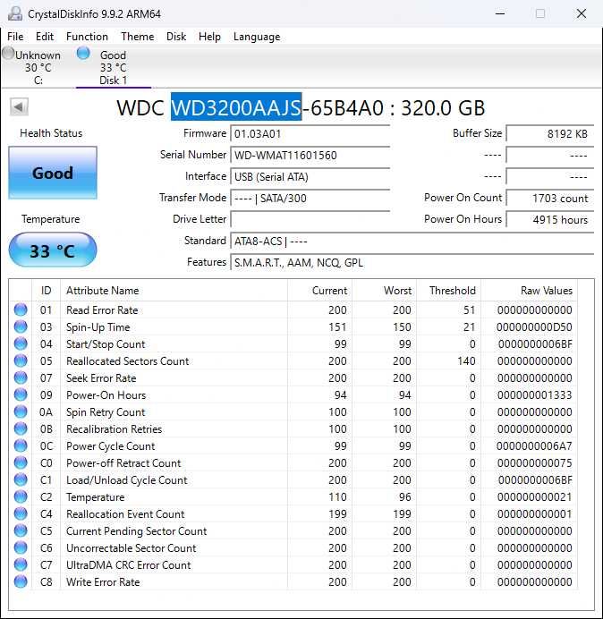 Discos rígidos SATA 3,5" – 160 GB a 320 GB