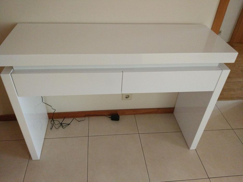 Consola de entrada côr branca