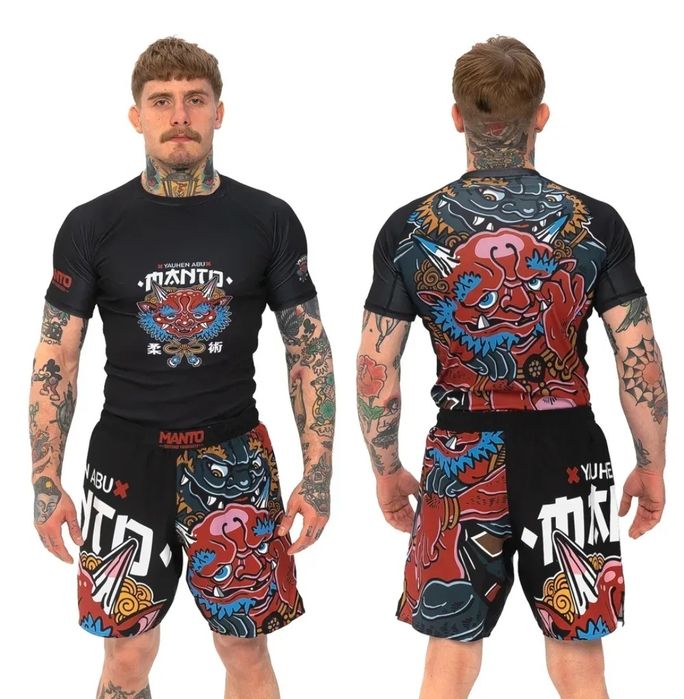 Комплект MANTO рашгард + шорти для MMA/BJJ/Grappling | Новий