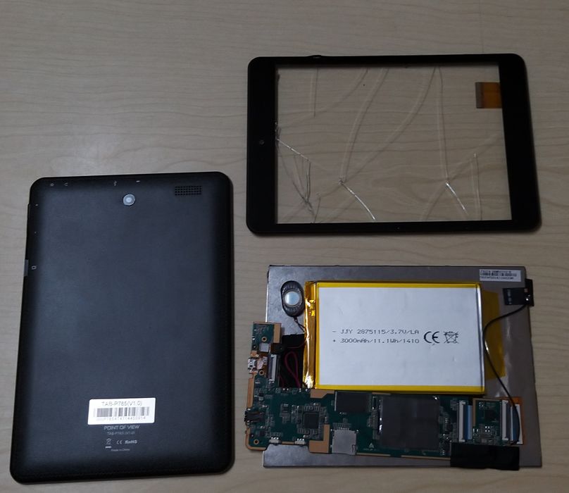 Tablet P785, para peças.64286043434882121