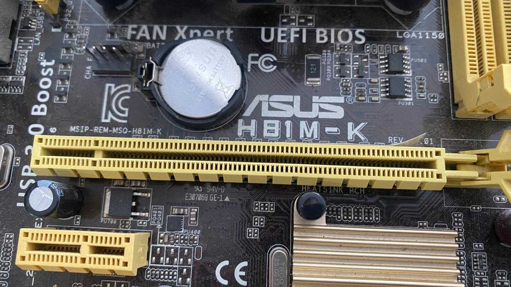 Motherbard ASUS 1150 i3 8Gb