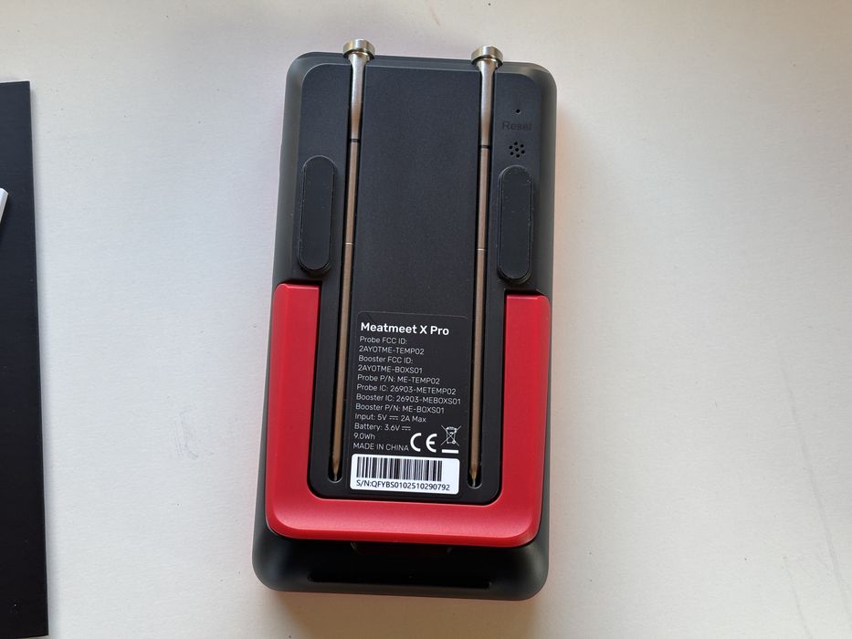 Термометр для гриля Meatmeet X Pro з Bluetooth/Wi-Fi