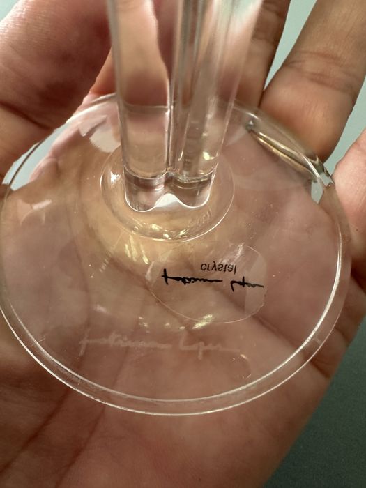 Copos de cristal Fátima Lopes