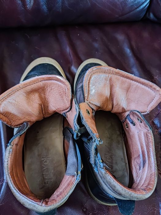 Продам кожані круті хайтопи