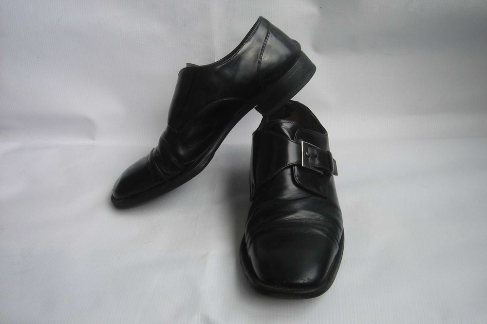 Кожаная мужская летняя обувь.