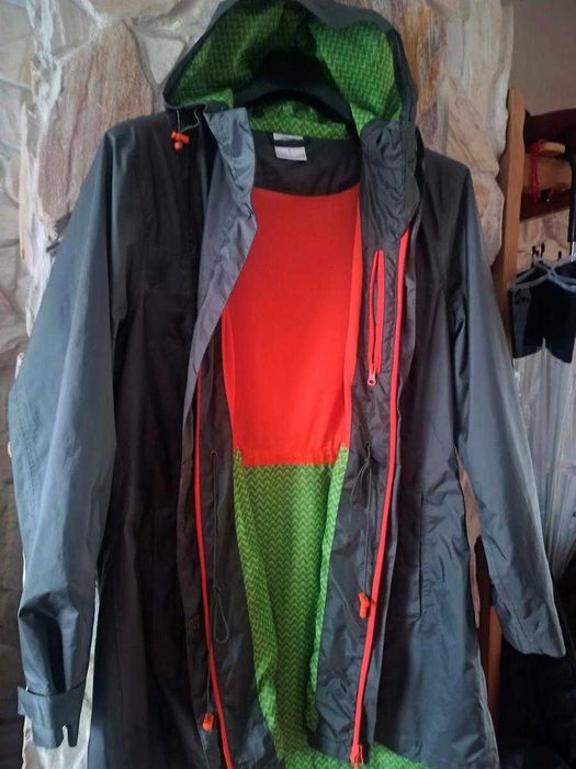 Cecilia Classics - wiatrówka p.deszczowa w kolorze butelkowej zieleni.