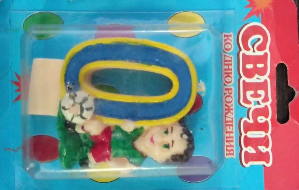 Свічки цифри для торта
