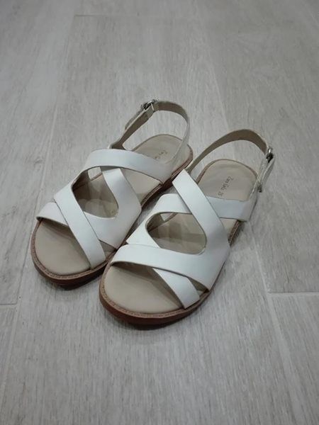 ZARA białe sandałki 26 j.NOWE