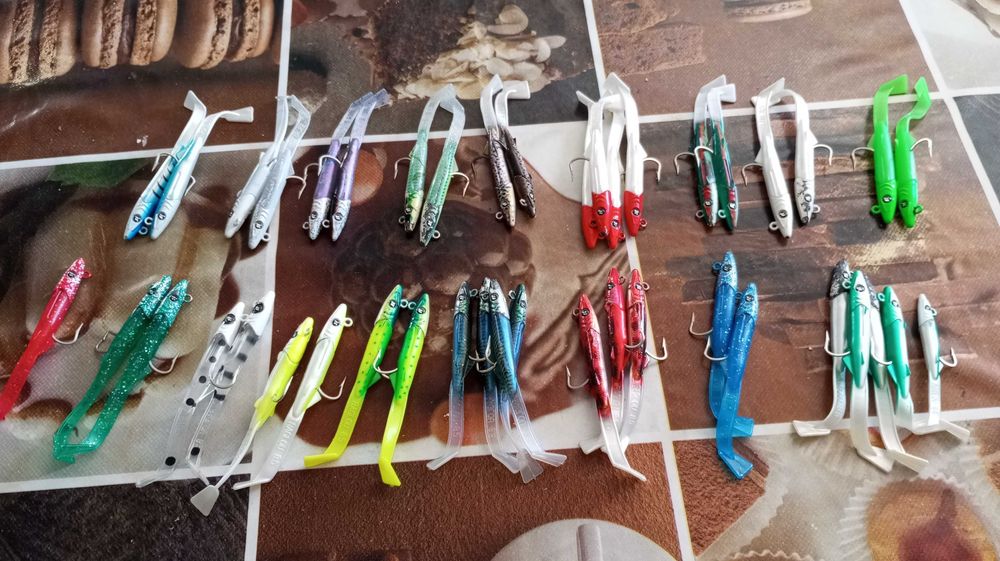 Conjunto de vinil para pesca