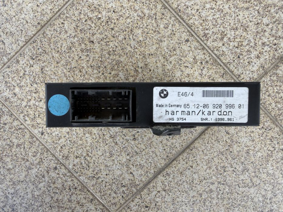 Sistema de Som Harman Kardon BMW E46 Sedan – Original BMW