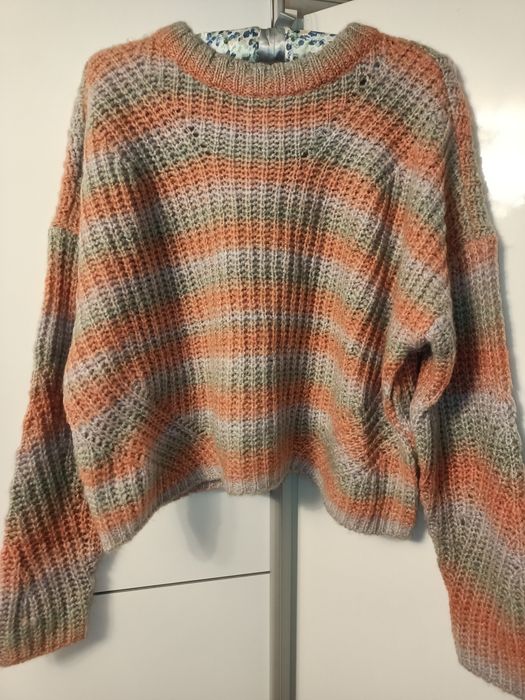 Ciepły gruby sweter damski ONLY M 38