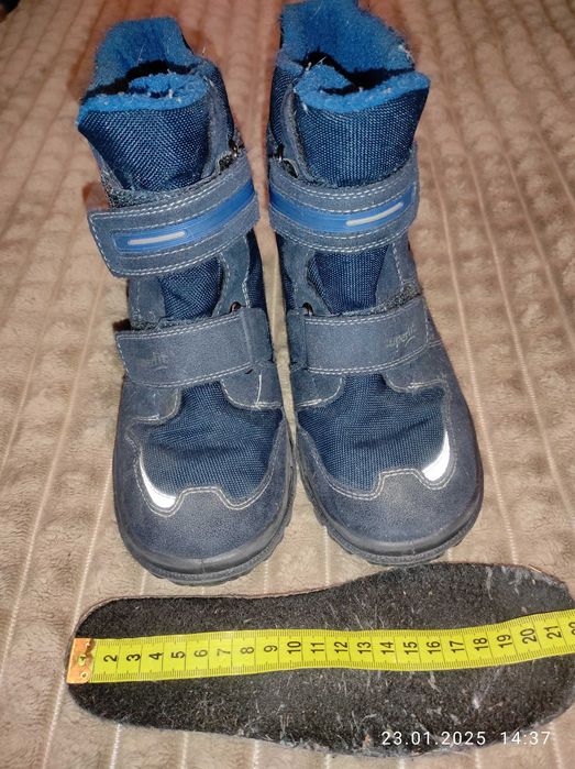 Buty zimowe dla chłopca Gore-Tex superfit wkładka 22cm