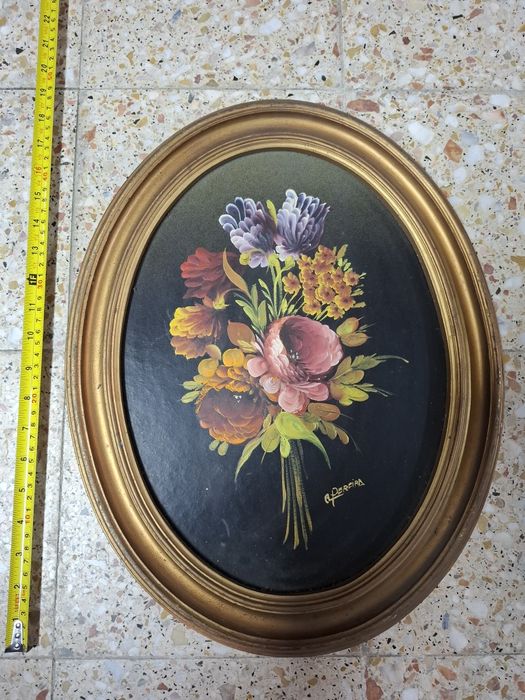 Quadro pintado a óleo