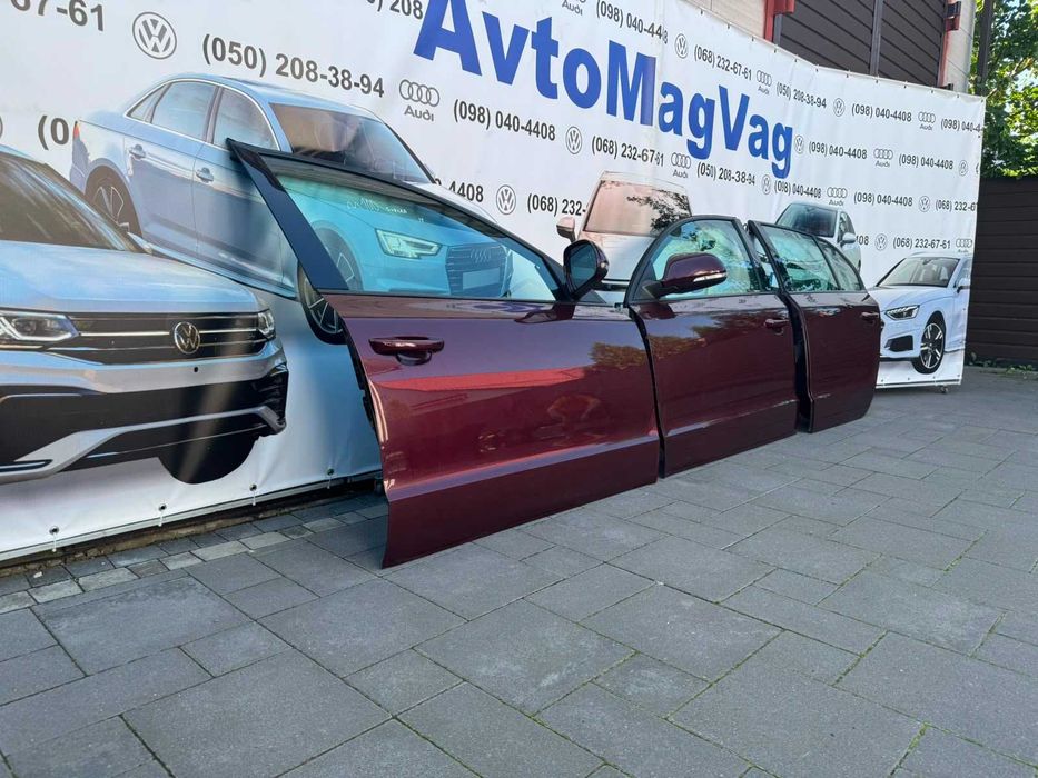 двері  Skoda Superb 2015 перід зад ліфтбек в зборі Друге покоління (B6, рестайлінг) оригінал