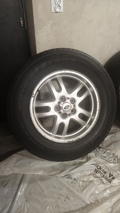 Koła felgi Opony range Rover l322 5 szt. 4 + zapasowe 265/65 R18 M+S