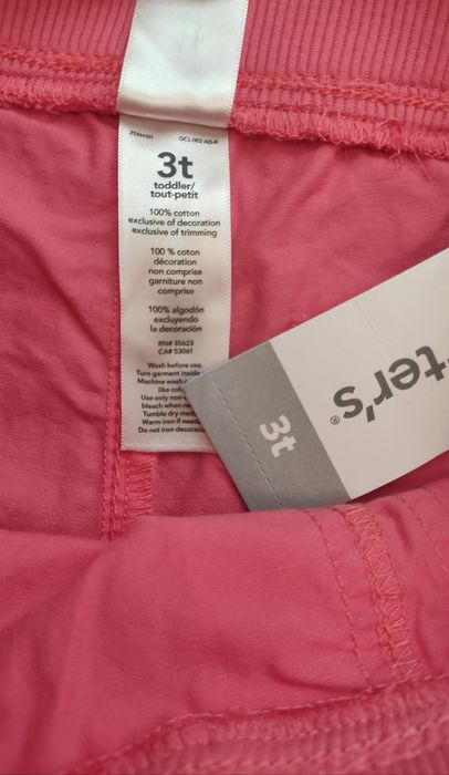 Новые Carter's Carters штаны штанишки брюки 3Т 3года