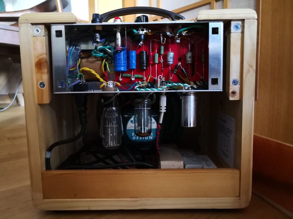 Amplificador DIY para guitarra eléctrica Fender 5F1